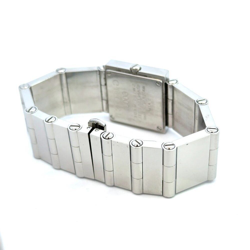Gucci Stainless Steel Water Resistant Swiss Made Wristwatch 6" Estate G52 - Picture 6 of 12